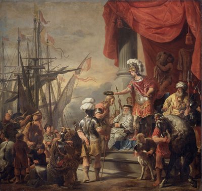 Eneas en la corte de Latino de Ferdinand Bol