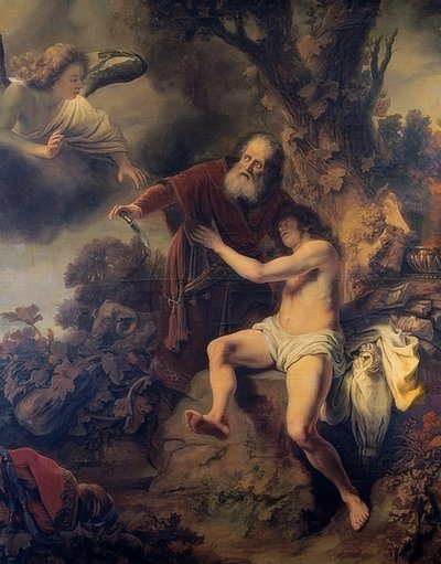 El sacrificio de Isaac de Ferdinand Bol