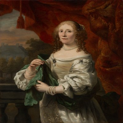 Retrato de una mujer de Ferdinand Bol