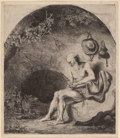San Jerónimo en la cueva de Ferdinand Bol