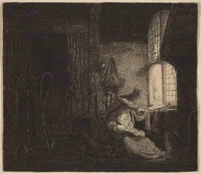 La familia en la habitación de Ferdinand Bol