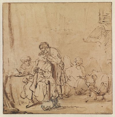 La curación de Tobit de Ferdinand Bol