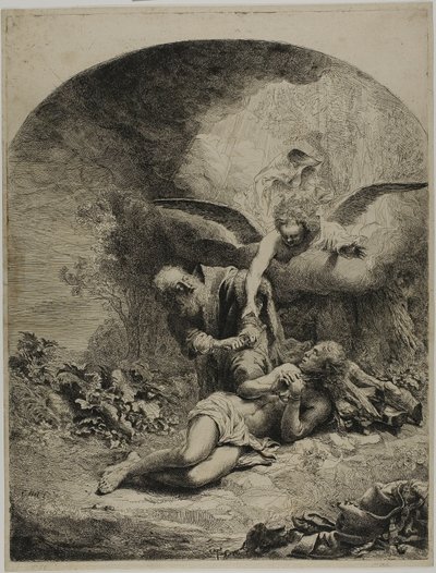 El sacrificio de Abraham de Ferdinand Bol