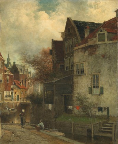 Paisaje urbano de Ferdinand Carl Sierich