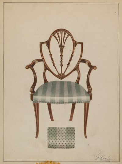 Sillón de Ferdinand Cartier