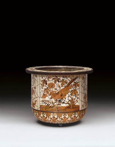 Cachepot, Maison Giroux, último cuarto del siglo XIX de Ferdinand Duvinage
