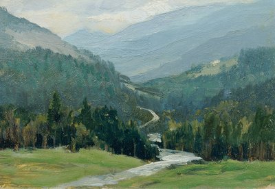 Montes Metálicos (del portafolio "16 vistas de paisajes checos 