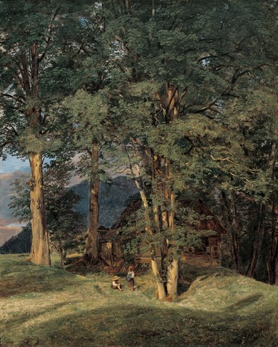Arces cerca de Ischl de Ferdinand Georg Waldmuller