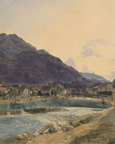 Bad Ischl, 1836 de Ferdinand Georg Waldmuller