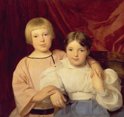 Niños de Ferdinand Georg Waldmuller