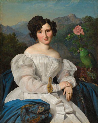 Condesa Széchenyi, 1828 de Ferdinand Georg Waldmuller