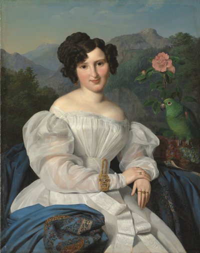 Condesa Széchenyi, 1828 de Ferdinand Georg Waldmuller