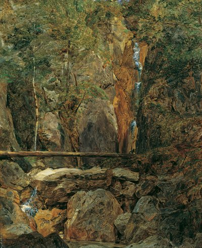 El desierto de Rettenbach cerca de Ischl de Ferdinand Georg Waldmuller