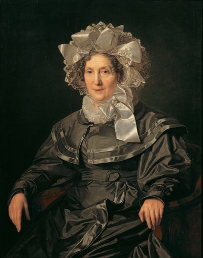 Elisabeth Waldmüller, la madre del artista de Ferdinand Georg Waldmuller