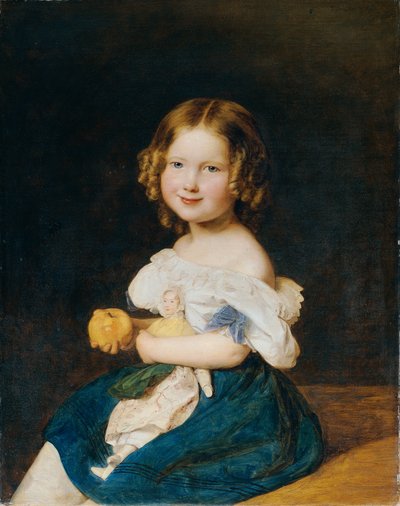 Emilie Werner (1832 - 1835), hija de Johann y Magdalena Werner de Ferdinand Georg Waldmuller