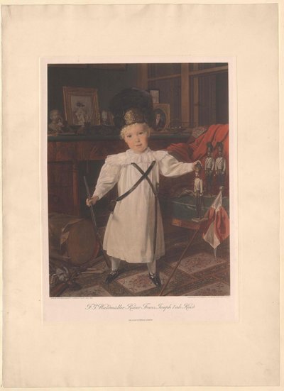 Emperador de Austria Francisco José I de Ferdinand Georg Waldmuller