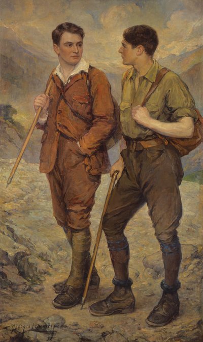 Paseo por las Highlands de Ferdinand George Lemmers