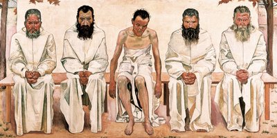 Fatiga de la vida de Ferdinand Hodler