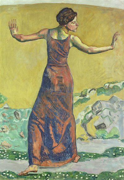 Femme Joyeuse de Ferdinand Hodler