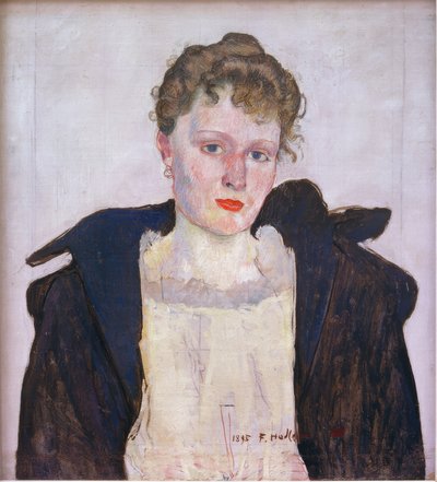 Retrato de mujer de Ferdinand Hodler
