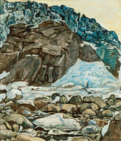 Glaciar Grindelwald, 1912 de Ferdinand Hodler
