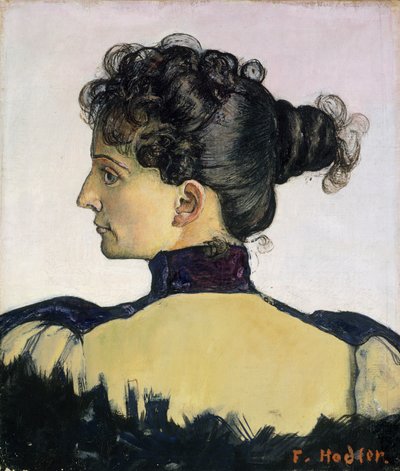 Retrato de Berthe Jacques de Ferdinand Hodler
