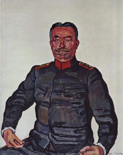 Retrato del General Ulrich Wille de Ferdinand Hodler