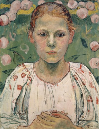 Retrato de Käthe von Bach de Ferdinand Hodler