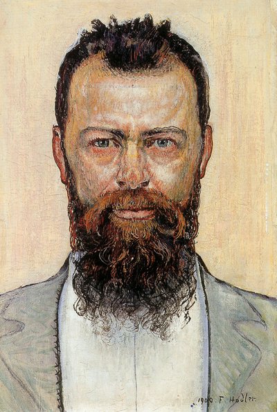 Autorretrato de Ferdinand Hodler