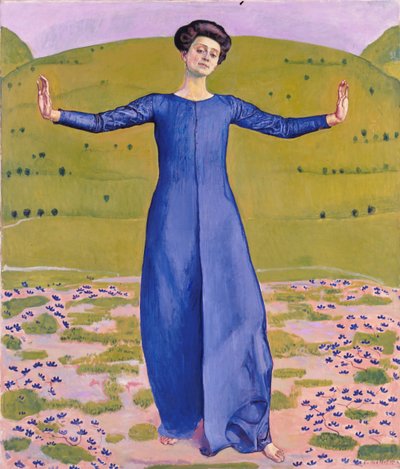 Canción desde lejos, 1906 de Ferdinand Hodler