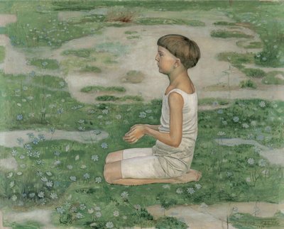 La adoración II, 1894 de Ferdinand Hodler