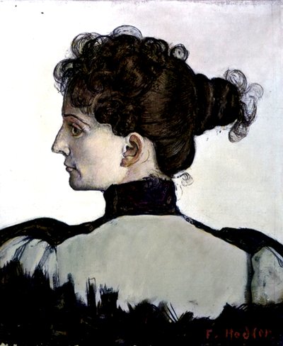 La esposa del artista de Ferdinand Hodler