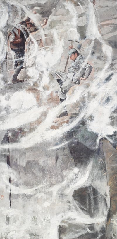 La escalada, 1894 de Ferdinand Hodler