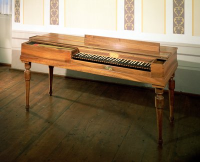 Clavicordio, una vez propiedad de Franz Joseph Haydn (1732-1809) de Ferdinand Hofmann