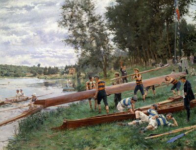 En el borde del Marne de Ferdinand Joseph Gueldry