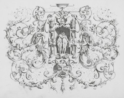 Ornamento de Charles Klimsch (grabado) de Ferdinand Karl Klimsch