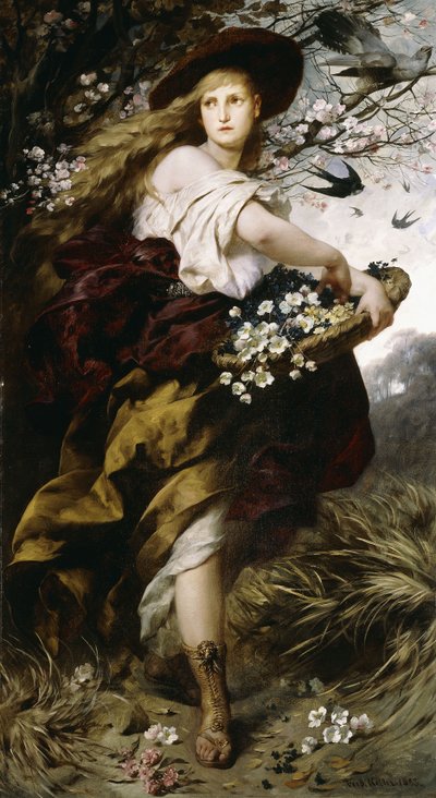 Flora, 1883 de Ferdinand Keller