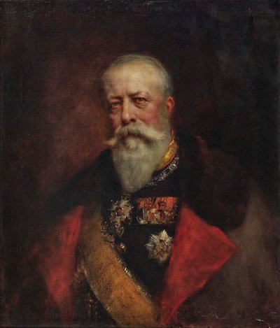 Retrato del Gran Duque Federico I de Baden 1826-1907 de Ferdinand Keller