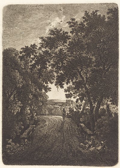 Un paseo vespertino de Ferdinand Kobell