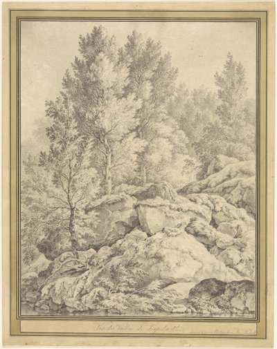 Vista del valle de Trippstadt en el Palatinado de Ferdinand Kobell