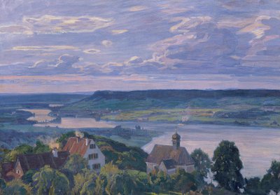 Klingenzell a orillas del Rin de Ferdinand Kruis