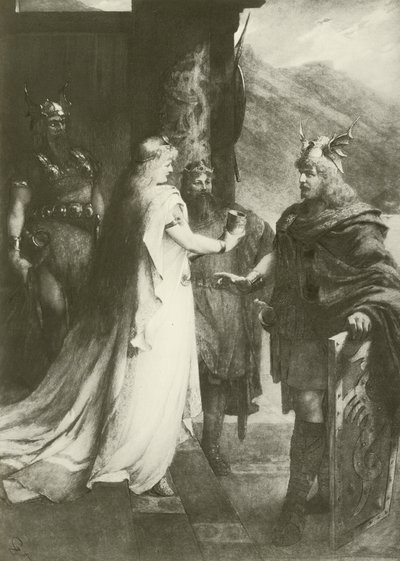 El ocaso de los dioses, Acto I de Ferdinand Leeke