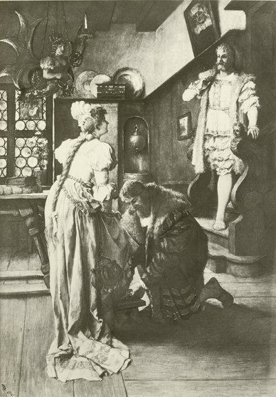 Los Maestros Cantores de Núremberg, Acto III escena iv de Ferdinand Leeke