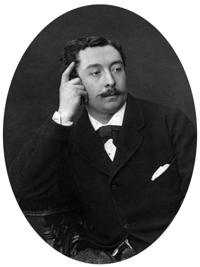 Charles Masset, actor francés, foto de Mulnier de Ferdinand Mulnier