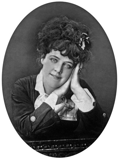 Jeanne Samary, actriz y modelo francesa de Ferdinand Mulnier