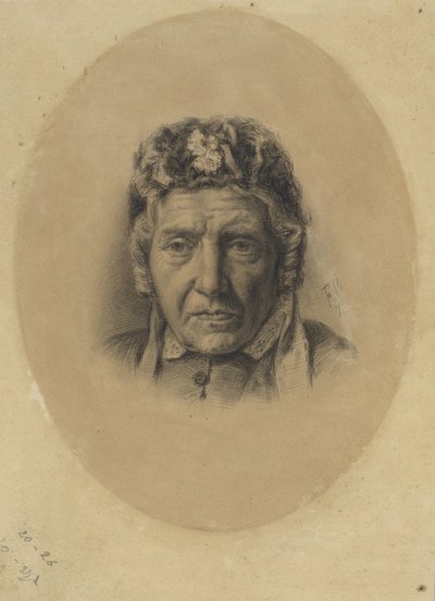 Retrato de J.M. Vogelsang de Ferdinand Oldewelt
