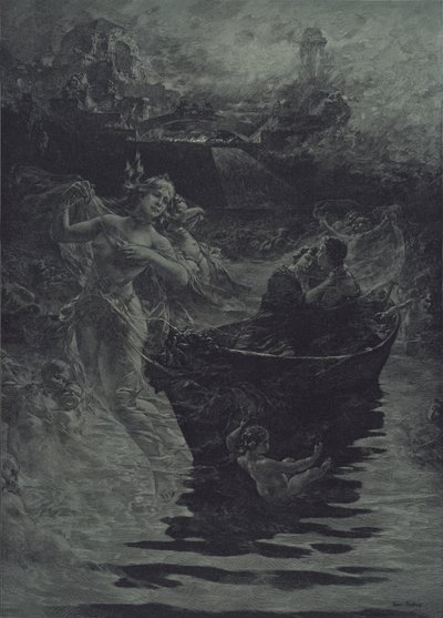 Ein Traum (Un sueño) de Ferdinand Pacher