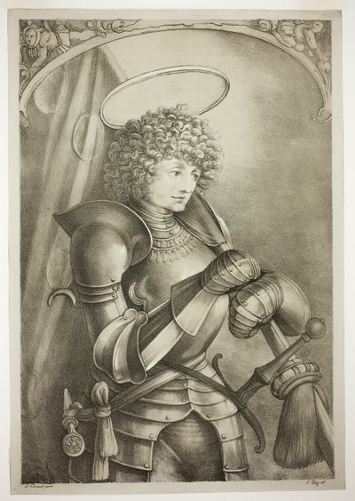 San Jorge con armadura de Ferdinand Piloty