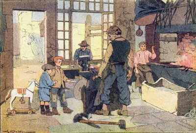 El herrero, en Imagier de l