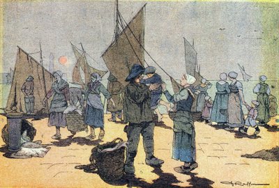 El regreso de la pesca, en Imagier de l